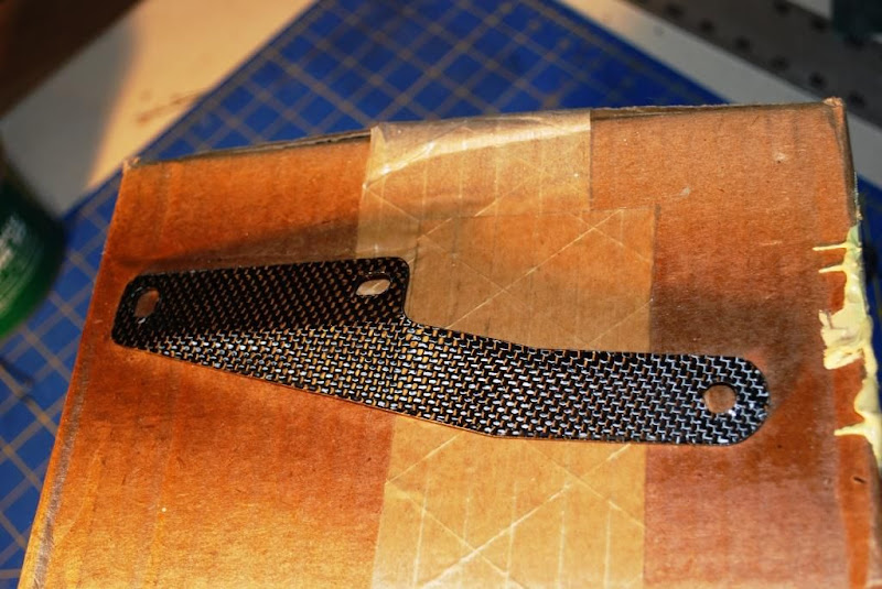 How To Make a carbon fiber exhaust bracket (or any small CF part